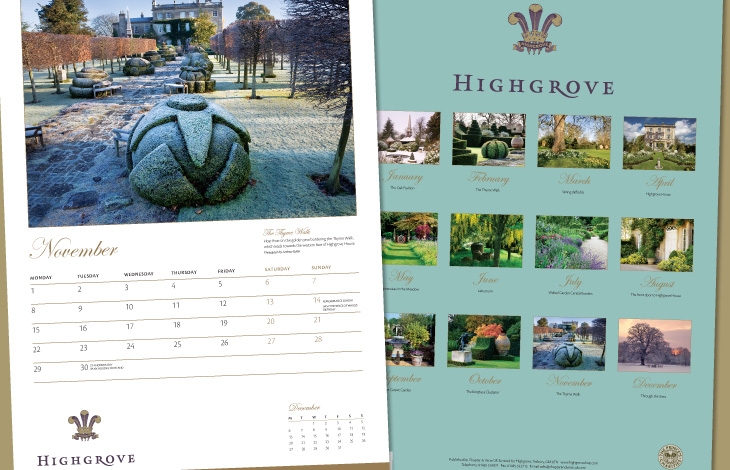 Highgrove stationery